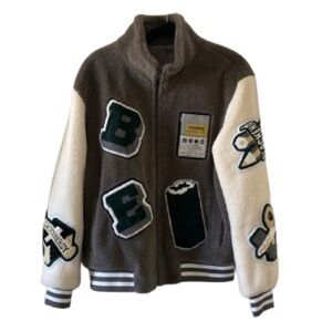NWOT Cool Vintage Inspired Varsity Jacket for Men